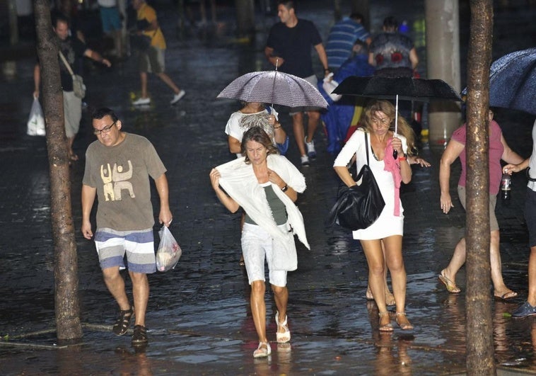 Activado el Plan Inunmur por los avisos de tormentas, lluvias y granizo en la Región de Murcia